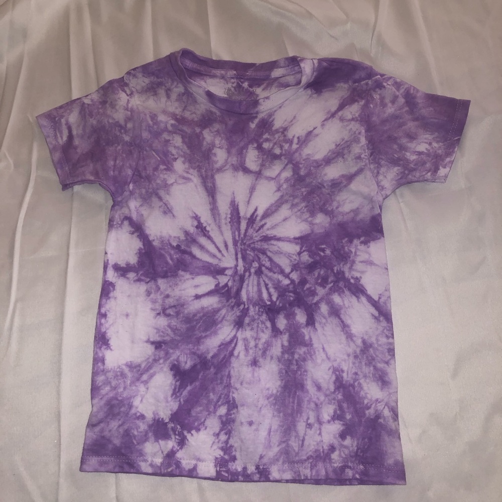 Kids tie dye shirt